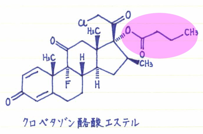 外用ステロイド剤は構造式から覚えると最終的に楽な話 ククット